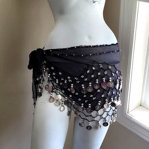 Nwot Belly dancing tie skirt one size